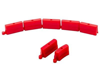 Japanese Turbo Racing RC Truck Fence Red Turbo Racing Genuine Product Racing Optional Parts Circuit Scale 760076 [Genuine Product] Hi-Tec 1/76