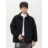 Wassup Spring and Autumn Style Lapel Jacket for Men 2025 New Trendy Brand Loose Casual Business Cool Woolen Jacket