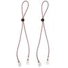 Flexible Napkin Chains, Neck , Holder for Elderly Kids, Adjustable (4 Pack)