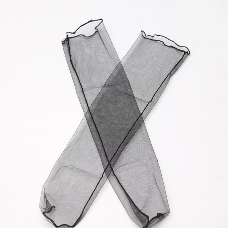 

1 пара сексуальных кружевных носков в горошек, женские прозрачные сетчатые носки до щиколотки, женские ультратонкие тюлевые носки принцессы, женская уличная одежда Meias size eur 34-42