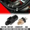 1 Set Car Temperature Cooling Fan Switch Fitting Adapter 6AN 210'F On-195'F Off