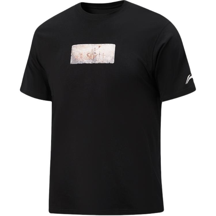 Li Ning Basketball Collection T Shirt Men s AHSW031-1 L