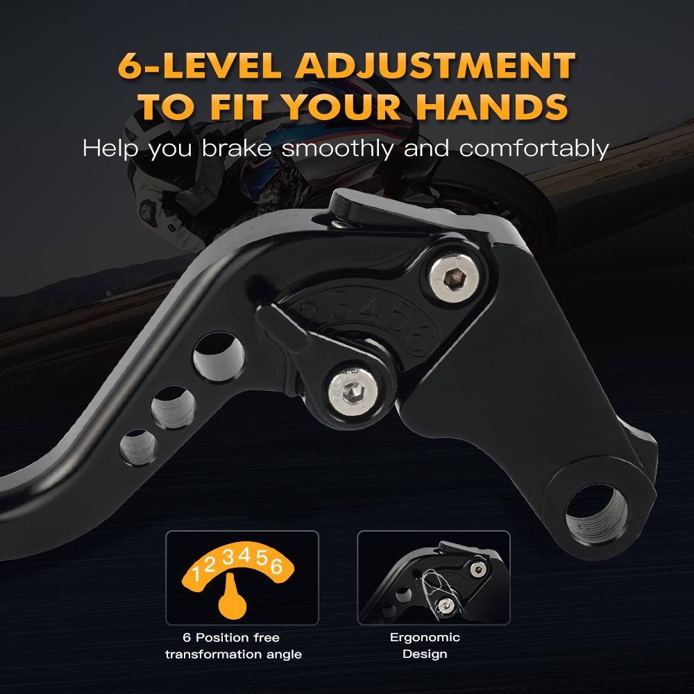 Brake Clutch Lever For Triumph 675 Street Triple Tiger 1050/Sport Tiger 800/XC Daytona 600 650 955i SpeedMaster Sprint ST RS GT