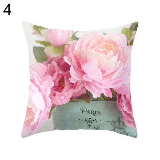 Είδη κρεβατιού κάλυμμα μαξιλαριού προστατευτικού μαξιλαριού Country Rose Square