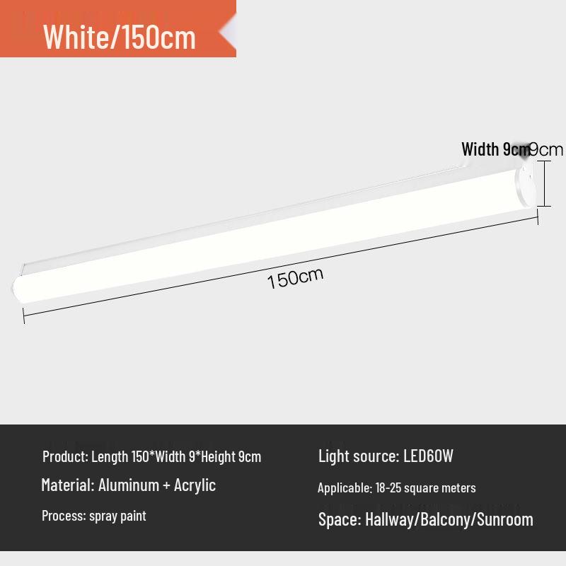 Minimalist Modern Waterproof Wall & Ceiling Light for Indoor/Outdoor Spaces