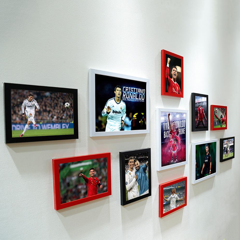 Póster Estrella de la Champions League y el Mundial CR7 - Arte de Pared Decorativo para Dormitorio o Habitación