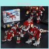 Deformable Mechanical Tyrannosaurus Rex Assembled Building Block For Kids Diy Creative Play