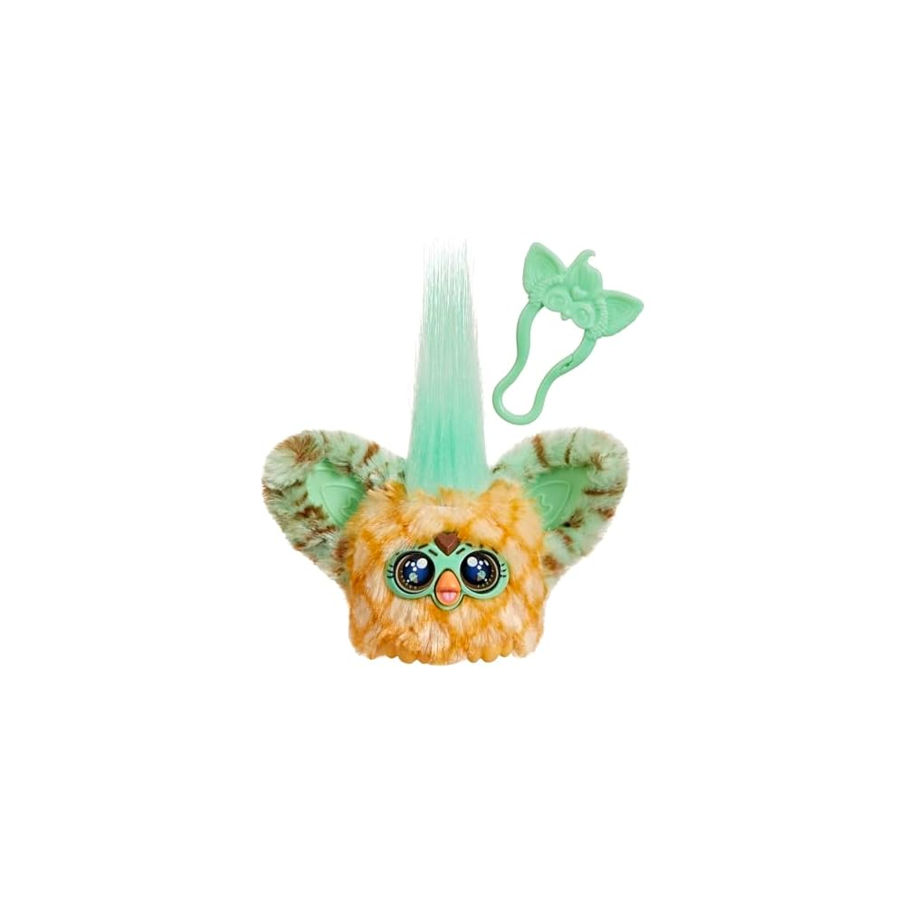 Hasbro Furby Furblets Minty Mini Electric Plush Toy Ice Cream Green Ages 6 and Up G3369