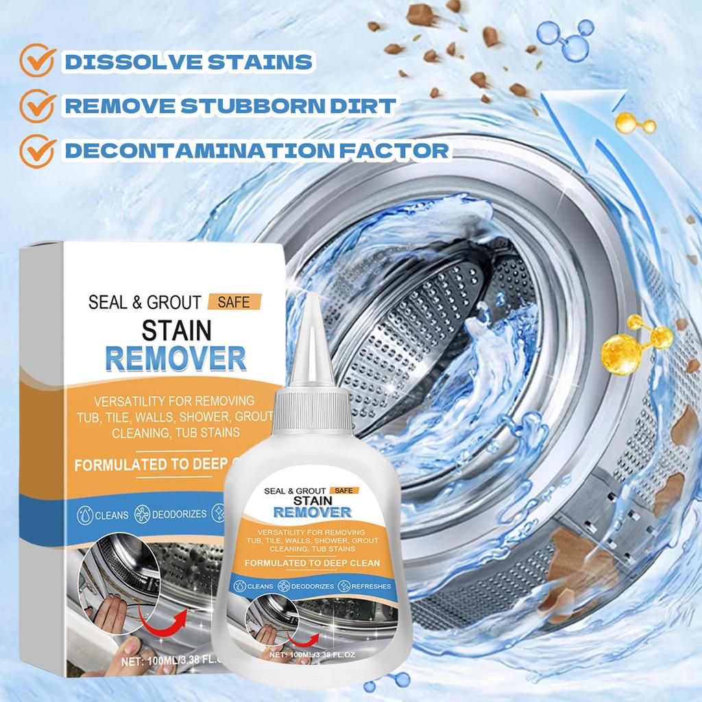 Stain Removal Detergent Drum Washing Machine Gaps Bathroom Shower Stains Multifunctional Cleaning 100ml