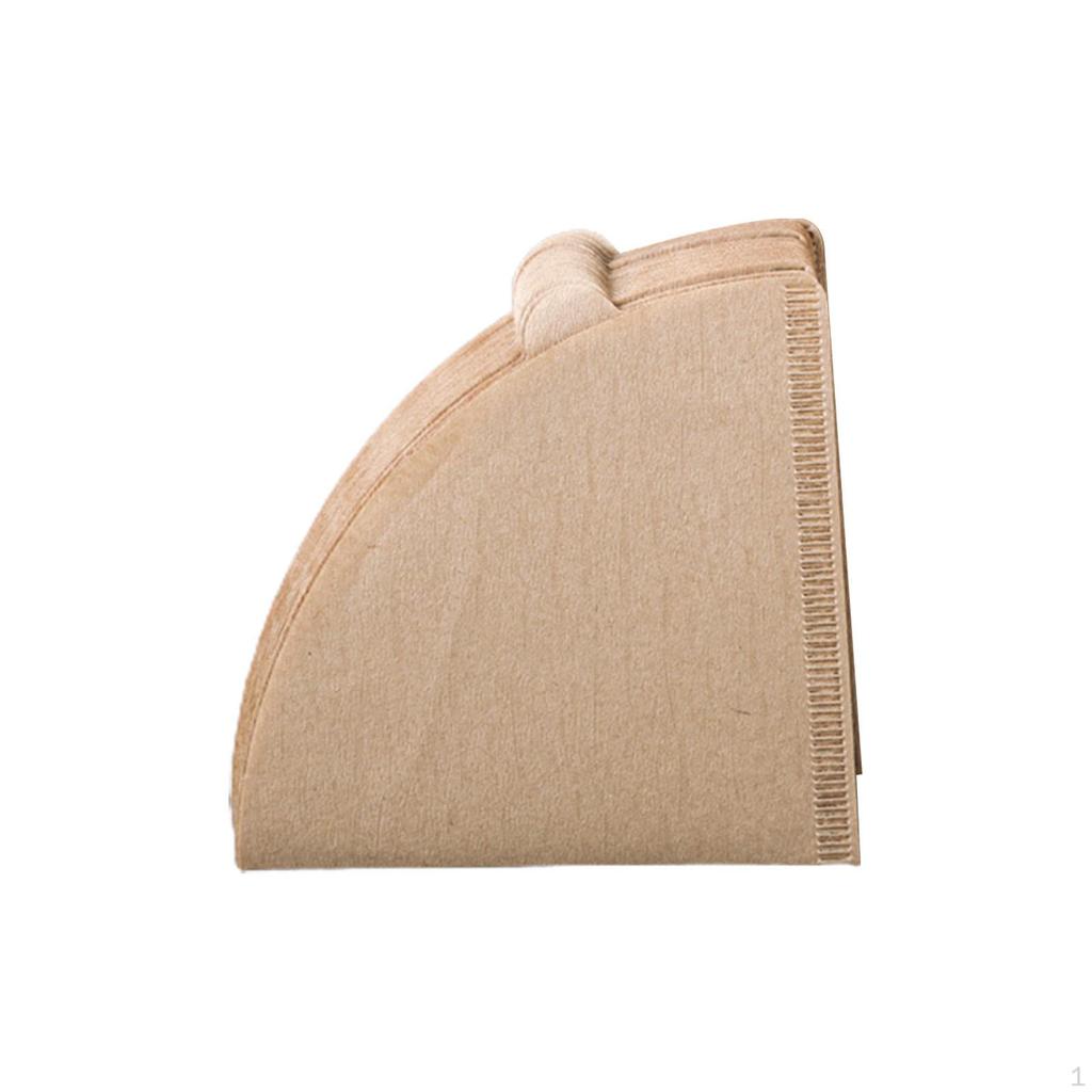 100 Filter Paper Coffee Cup Strainers Replacement Filters for Tea and Tools Latte Drip