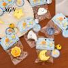 Squeeze Toy with Bell Ball Chain Cartoon Weather Stress Relief Slow Healing Rising Star Moon Snowflake Cloud Sensory Fidget Decompression Gadget