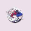 Anime Game Series The Hundred Line Last Defense Academy Badge Cartoon Round Brooch Pins on Backpack Hat Accessories Jewelry Gift