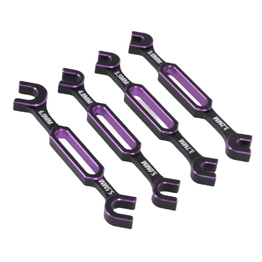 4 Pcs RC Wrench 3.0 3.2 3.5 3.7 4.0 5.0 5.5 6.0mm Turnbuckle Nut   Joint Remover RC   Repair Tool for RC Crawler Car Boat