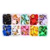 300/Pack Assorted Color Push Pins Thumb Tacks, Flat Head Pin Thumbtack Sharp Points for Cork