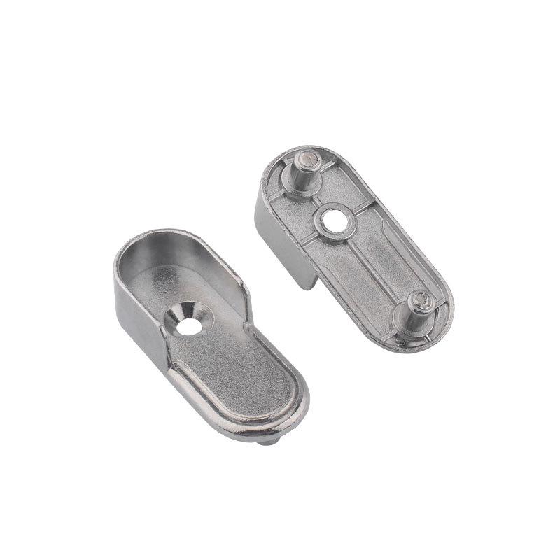 Tyč na oblečení do šatníku ze slitiny zinku s dvojitou nohou