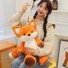 Cute Fox Plush Toy Running Doll Sleeping Hug Pillow Stuffed Animal Gift Birthday