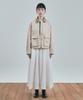 UNIFORM BRIDGE Flare Skirt(Womens) White