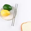 Practical Tableware Hollow Non-slip Chop Stick Stainless Steel Chopstick