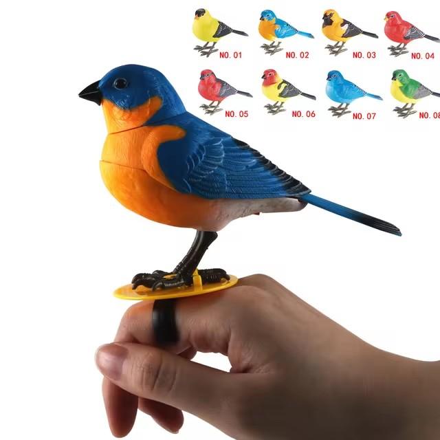 Youngsters High-Quality Electric High-Quality Singing High-Quality Bird High-Quality Toy High-Quality Cute Interactive High-Quality Bird