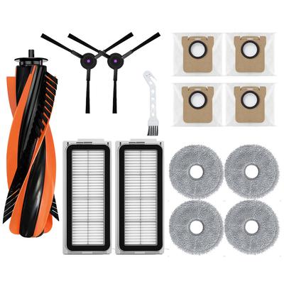 Accessories For Jonr P20 Pro Robot Vacuum Cleaner Spare Parts Replacement Kit,Main Brush,Side Brush,Dust Bags,HEPA Filter,Mop Pads