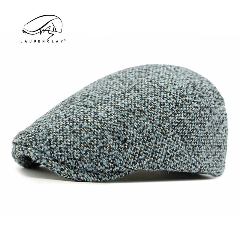 Hat women's spring and autumn winter new fashion cap beret men's British retro forward hat painter hat