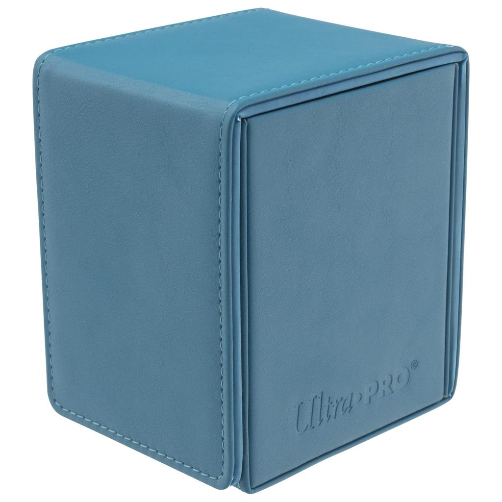 Etui na karty z klapką Ultra Pro Vivid Series Alcove Flip mieści i chroni do 100 kart - (Cyraneczka) - pełnowymiarowe przedmioty kolekcjonerskie, baseball, gry, sport,