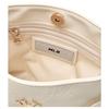 MLB Brand Logo Dark Pattern Fashion Faux Leather Bucket Bag Kids Bags White 7ACRM066N-50CRS
