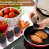 1-20x Transparent Seasoning Jars Salt Pepper Shaker Bottles Spice Condiment Storage Boxes Powder Storage Container Kitchen Tools
