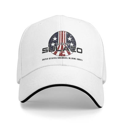 USSed Sulaco Casual Baseball Cap  Outdoor Gym Trucker Hat Summer Sun Visor Couple Women Fitted Retro Baseball Caps