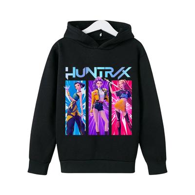 Kinderbekleidung KPop Devil Hunter Modisch Niedlich Sweatshirt Mädchen Neuer Film Sportlicher Hoodie K-Pop Devil Hunter Lässiges Oberteil