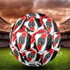 River Plate Fußball, bunt, für alle Altersgruppen geeignet, maschinengenäht, PVC-Material, Wettkampfqualität, langlebig und hoher Rückprall