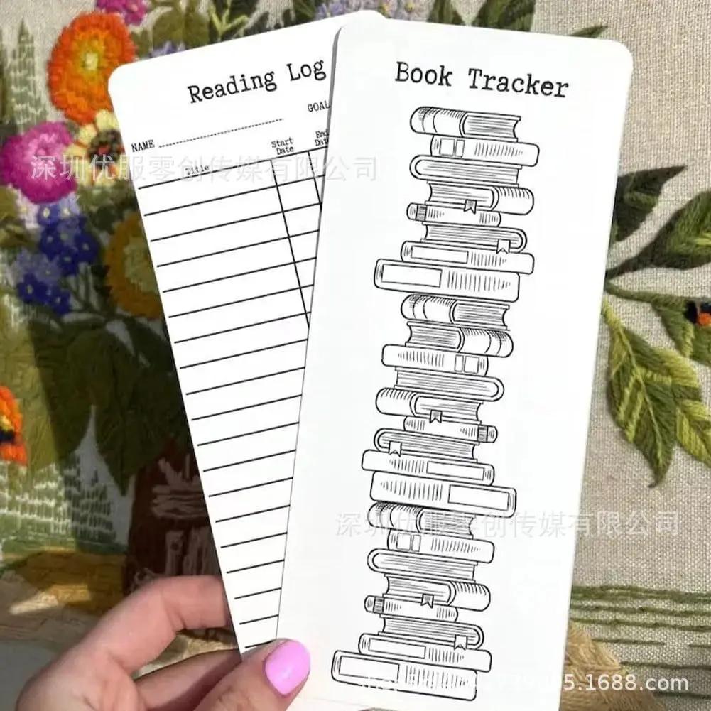 12 sets of Reading List Bookmarks Reading Log bookmarks and 12 sets of Book Tracker