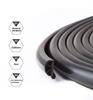 Moulding Protector Car Door Edge Seal Strip Trunk Rubber Trim Weatherstrip  196