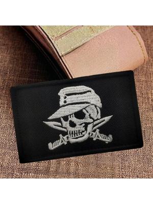 Embroidered Appliques Patch With Hook And Loop Fastener Backing