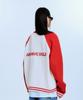 Akaibeuboldeu 939 Raglan Knit Zip-Up (Red)