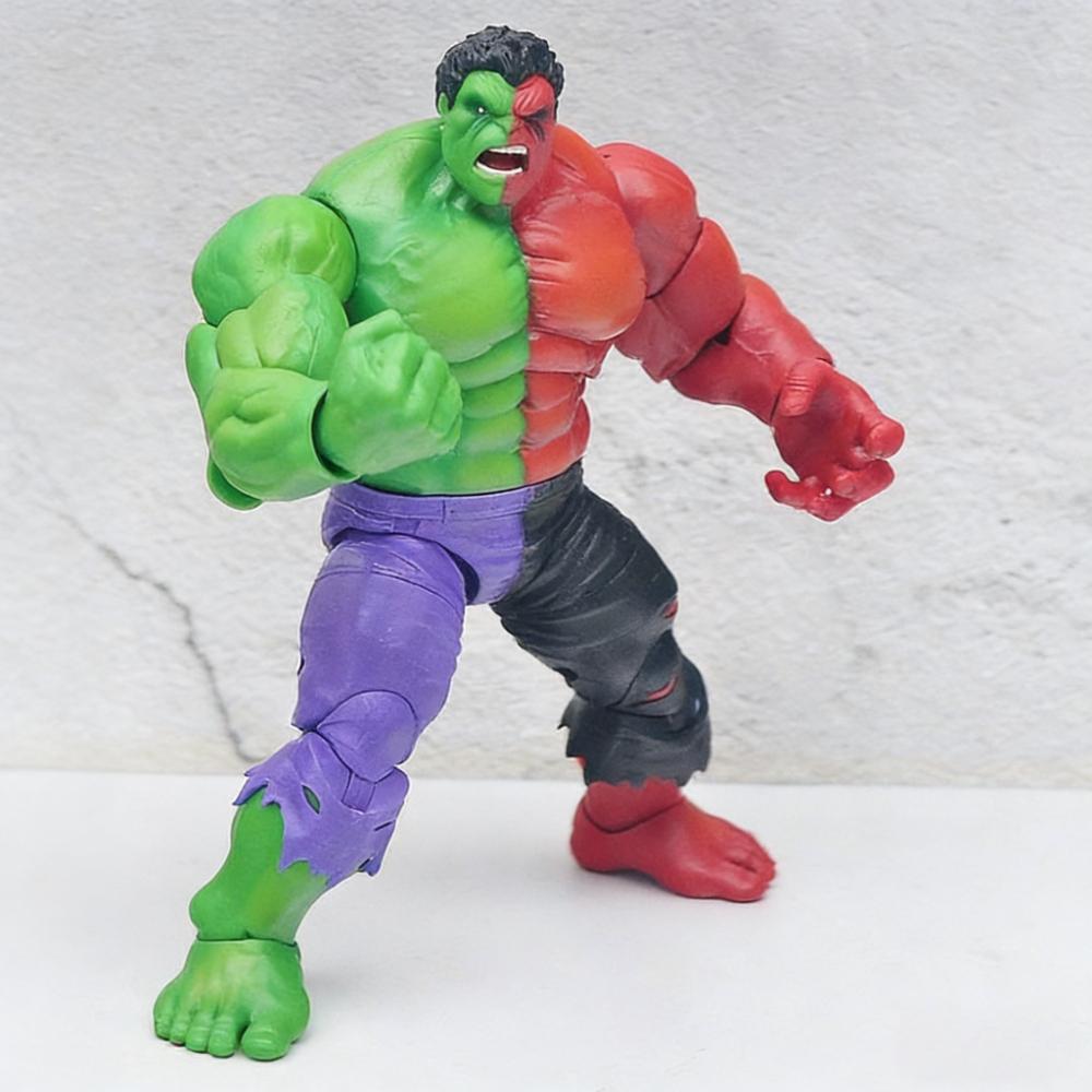 Avengers Retro Series Red Hulk Limbs Joint Movable Action Figure Statue Collectible Model Toys Surprise Souvenir Gift
