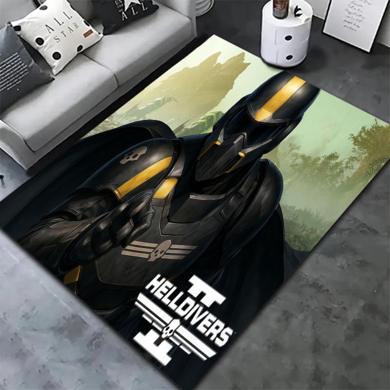 Epic Space Battle Carpet Rug For Living Room Bedroom Home Sofa Decoration Kids Play Nonslip Floor Mat