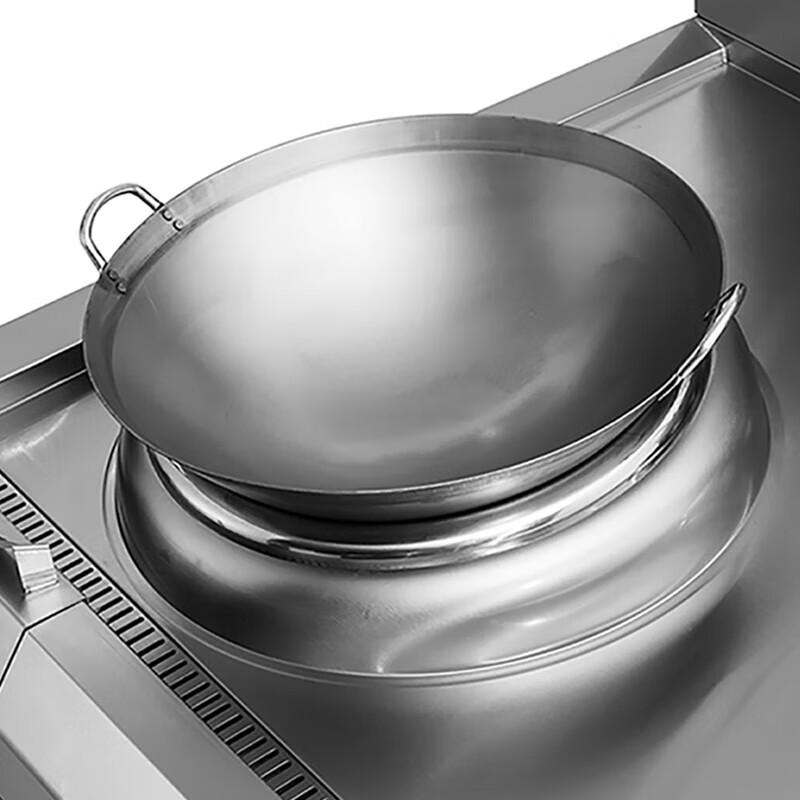 NHZHIW Induction Wok Stir-fry Pan with Double Handles