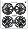 19-inch Star Blade Wheel Covers for Tesla Model Y/3 - Full Coverage & Protection