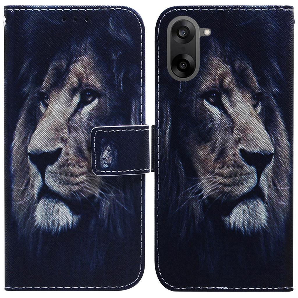 Dla OnePlus Nord CE5 5G Etui Portfelowe Wzór Nadruku Skórzane Etui na Telefon