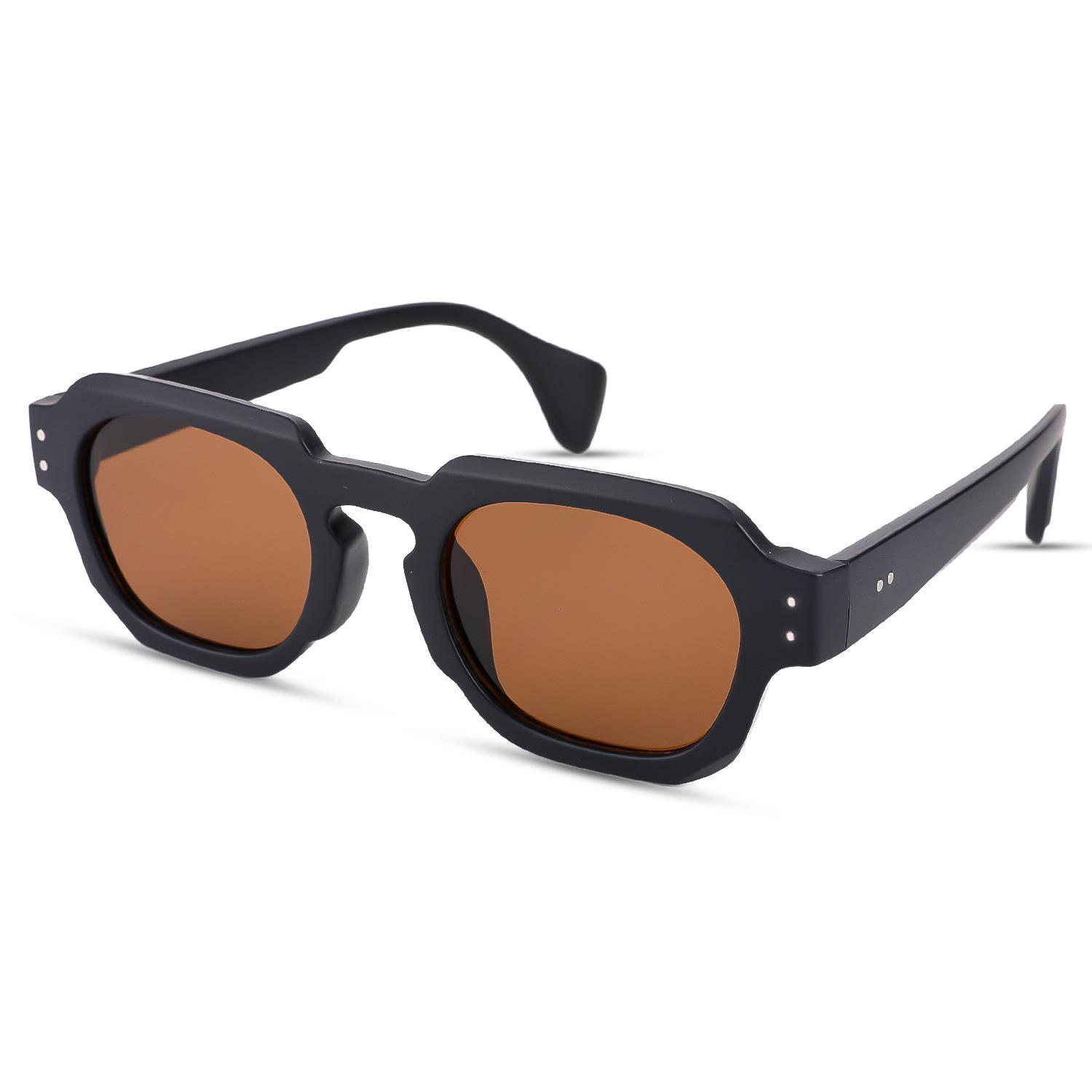 JYL Sunglasses Oversized Unisex Uv Protection Japanese Trendy Use 21131 A-16585