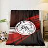 Design Emblema AFC Ajax Coperta Portatile/Coperta Morbida Coperta per Letto Adatta per Viaggi Campeggio Soggiorni Uffici Divani Regali per Fan