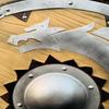 Viking Dragon Shield  Handmade Wooden Norse Warrior Armor Prop