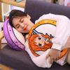 New One Piece Circular Pillow Anime Peripheral Luffy Chopper Double-Sided Printing Nap Cushion Pillow Room Sofa Decoration Gift