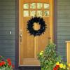 Halloween Decorations Hanging Unique Feathers Wreath