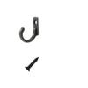 50 Pcs Zinc Zinc Zinc Alloy Vintage Hooks Curved Buckle Clasp Hook Antique Hook Hanger  Clothes