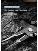 Stainless Steel Fishing Pliers - Multi-Functional Lure & Hook Remover with Split Ring Opener