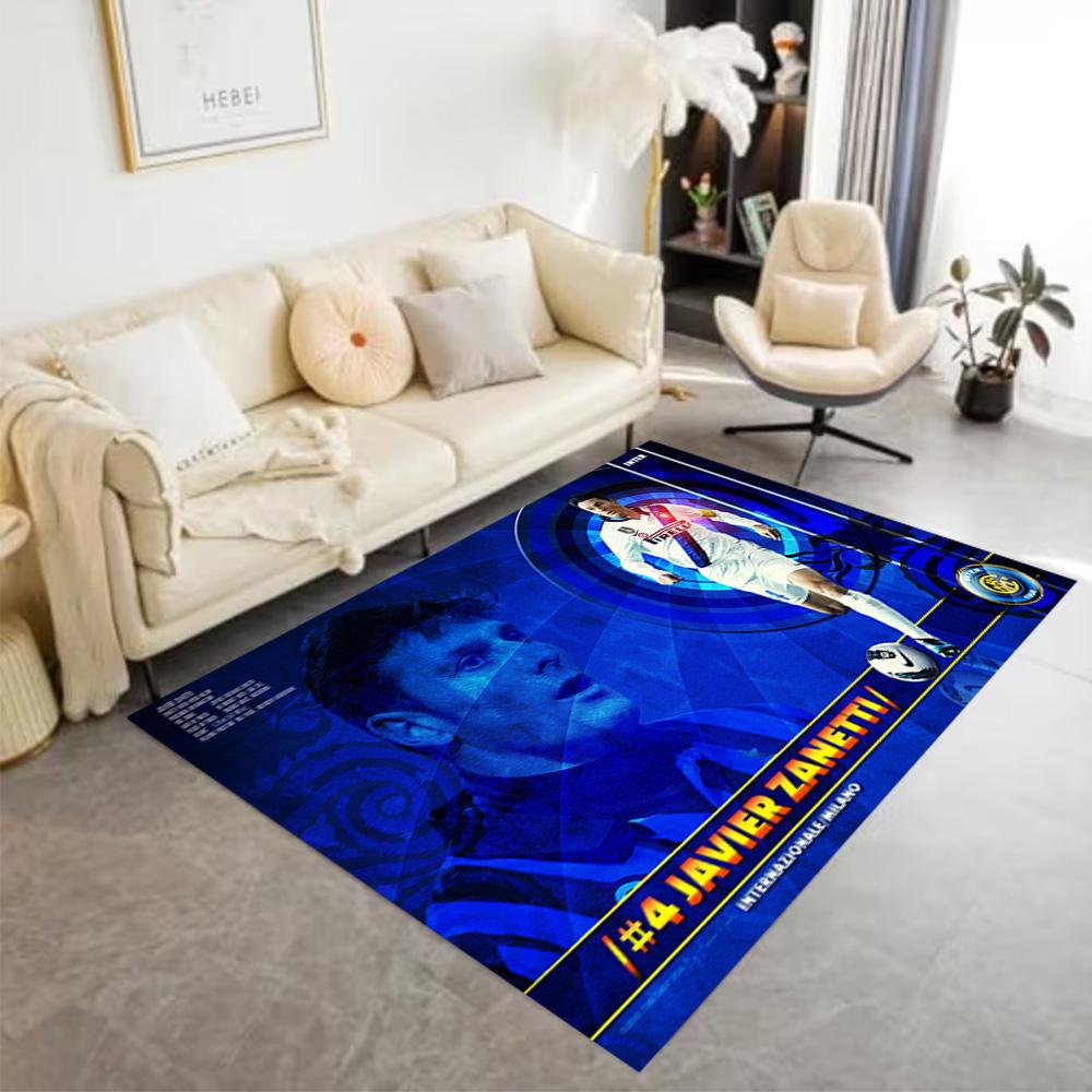 Zanetti's Legacy Blue Floor Mat Perfect for Foyer Balcony Living Rooms Dining Room Antislip Carpet Decorate Offices Perfect Gift for Women/Men