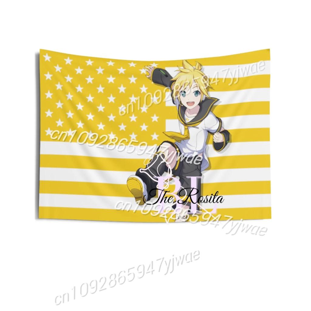 Tapestry Kagamine Rin American Flag Vocaloid