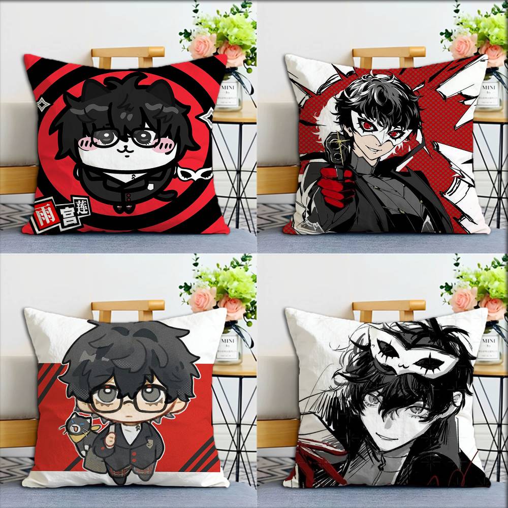 A-Amamiya R-E-N Game World Various Sizes Square Pillow Case For Car Home Bedchamber Decor